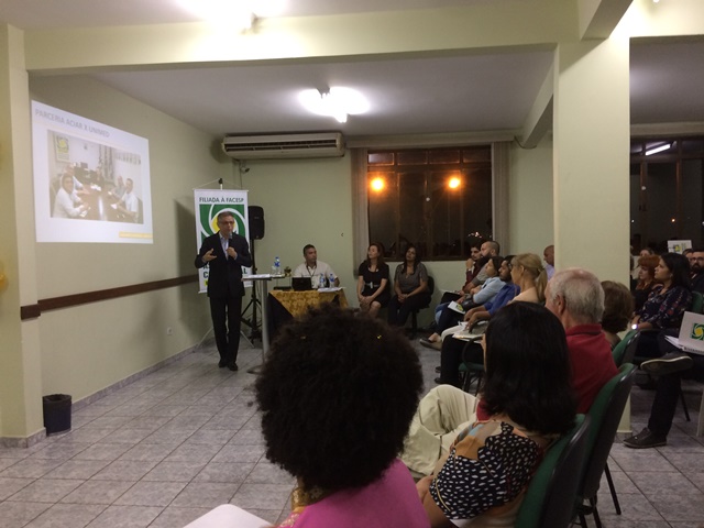 O presidente da ACIAR, Daniel Muniz, durante o lançamento oficial da campanha 