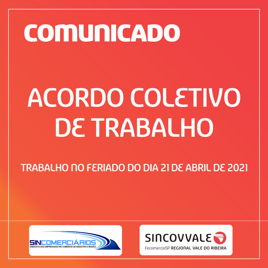 Minuta acordo coletivo 21 de Abril de 2021